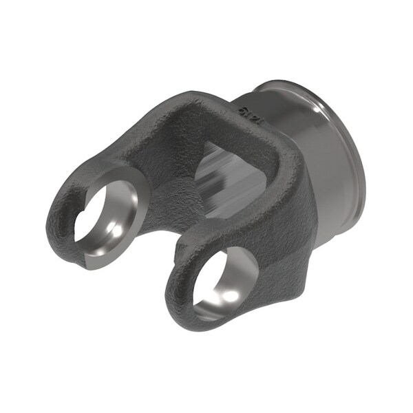Tube Weld Yoke (w/ Bearing Groove) 2" x1" x3"